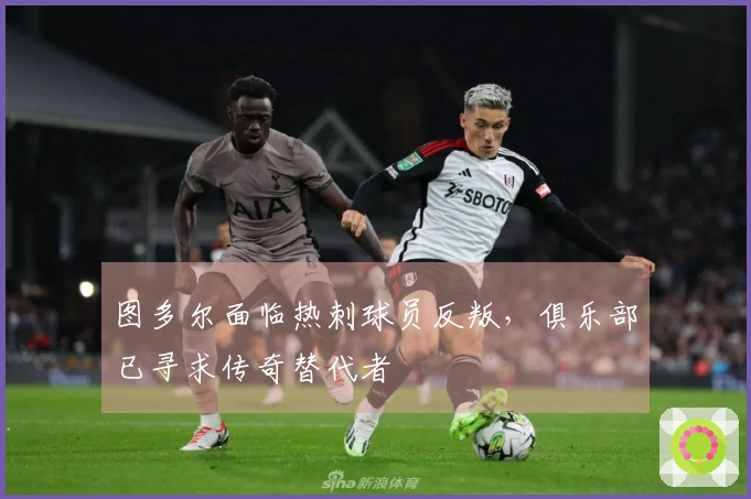 图多尔面临热刺球员反叛，俱乐部已寻求传奇替代者